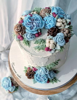 Floral Wedding Cake