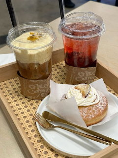 Cafe Drinks and Pastry