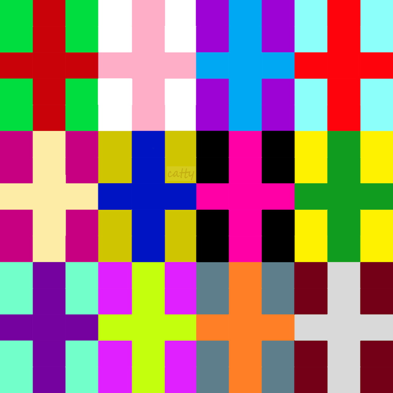 Colorful Grid Pattern