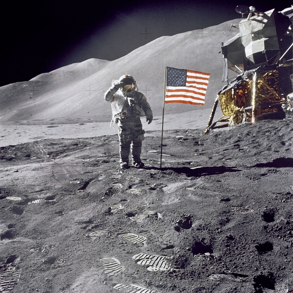 Astronaut on the Moon