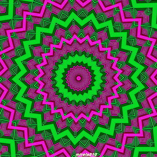 Neon Mandala Pattern