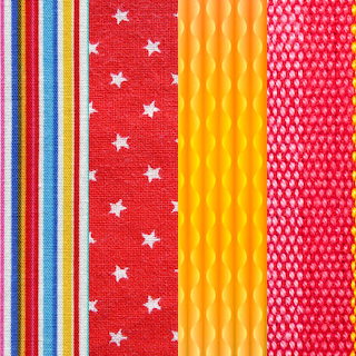 Colorful Fabric Stripes