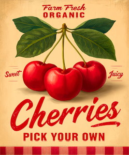 Farm Fresh Organic Cheries