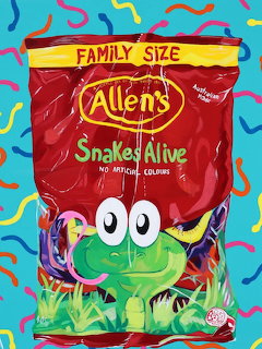 Allens Snakes Alive Candy Bag