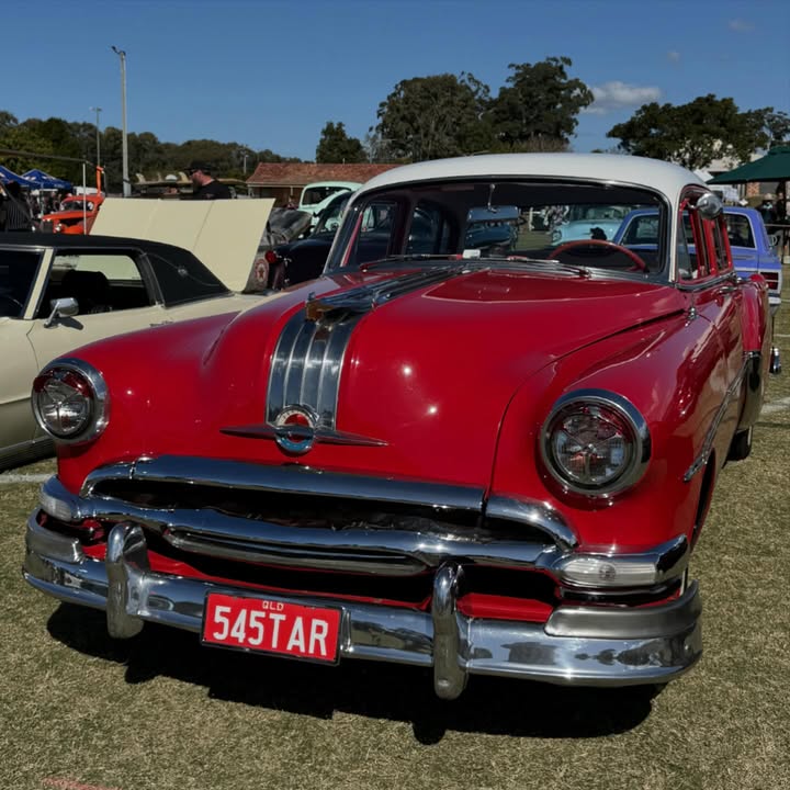 Red Vintage Car