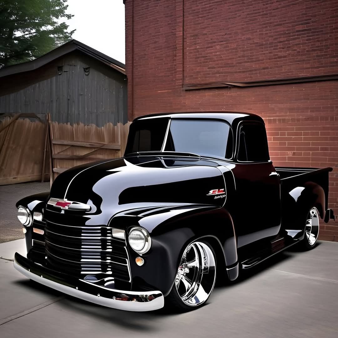 Black Vintage Pickup