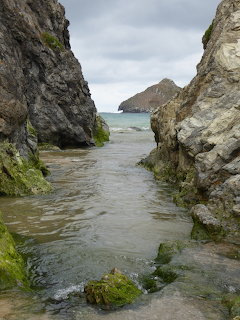 Holywell Bay Beach