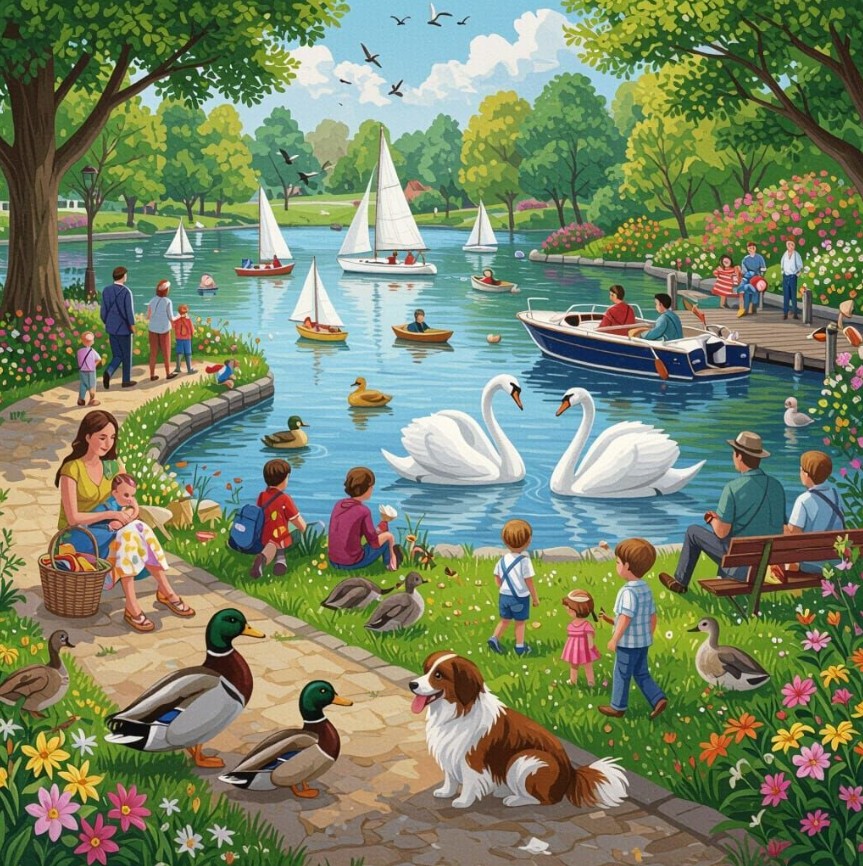 A Day at the Lake