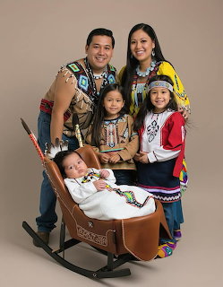Native American Family Portrait