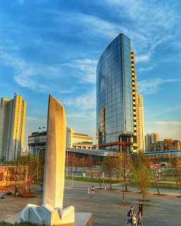 Yekaterinburg City Skyline