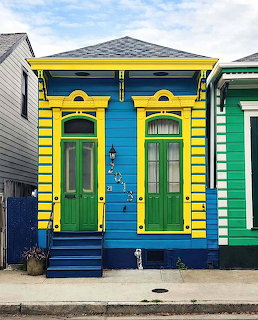 Colorful Yellow House