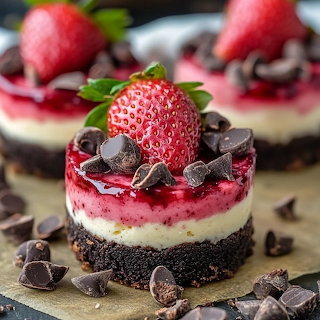Strawberry Cheesecake Bites