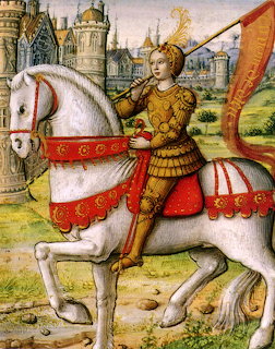 Joan of Arc on Horseback