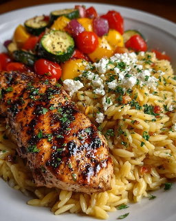 Chicken Orzo Vegetables