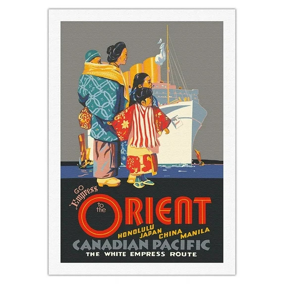 Canadian Pacific Orient Poster