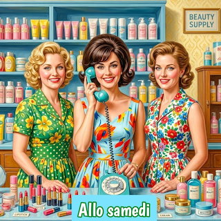 Retro Beauty Salon Women