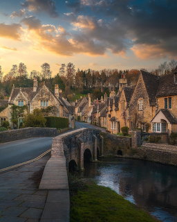 Castle Combe, England