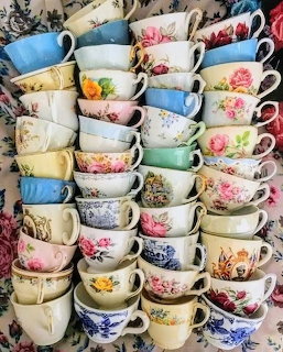 Fine China Teacup Collection