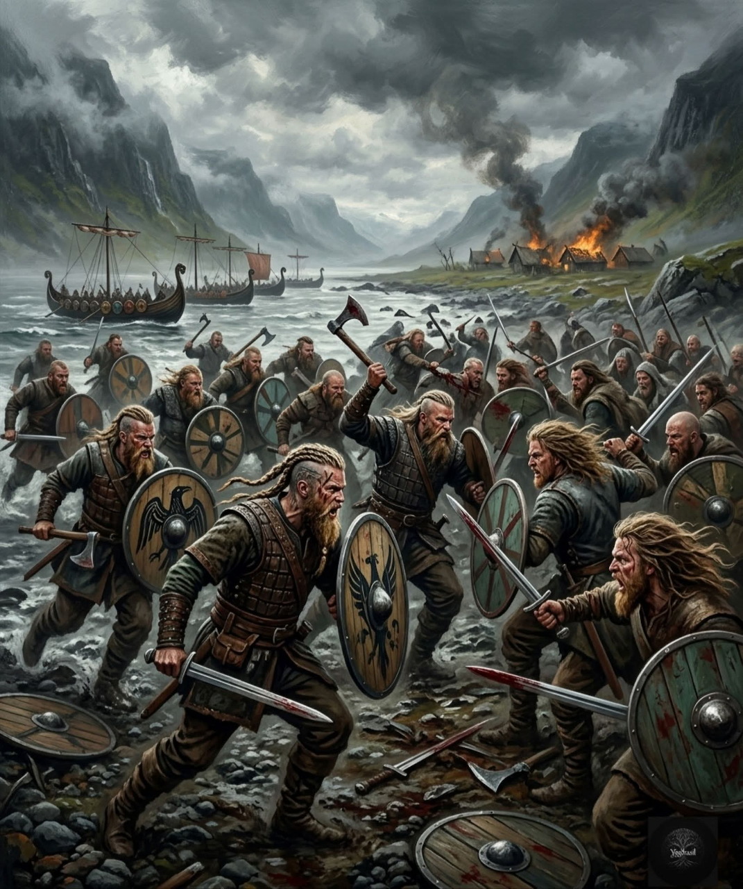 Viking Warrior Portrait
