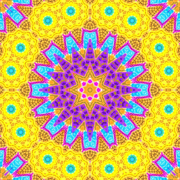 Colorful Floral Mandala