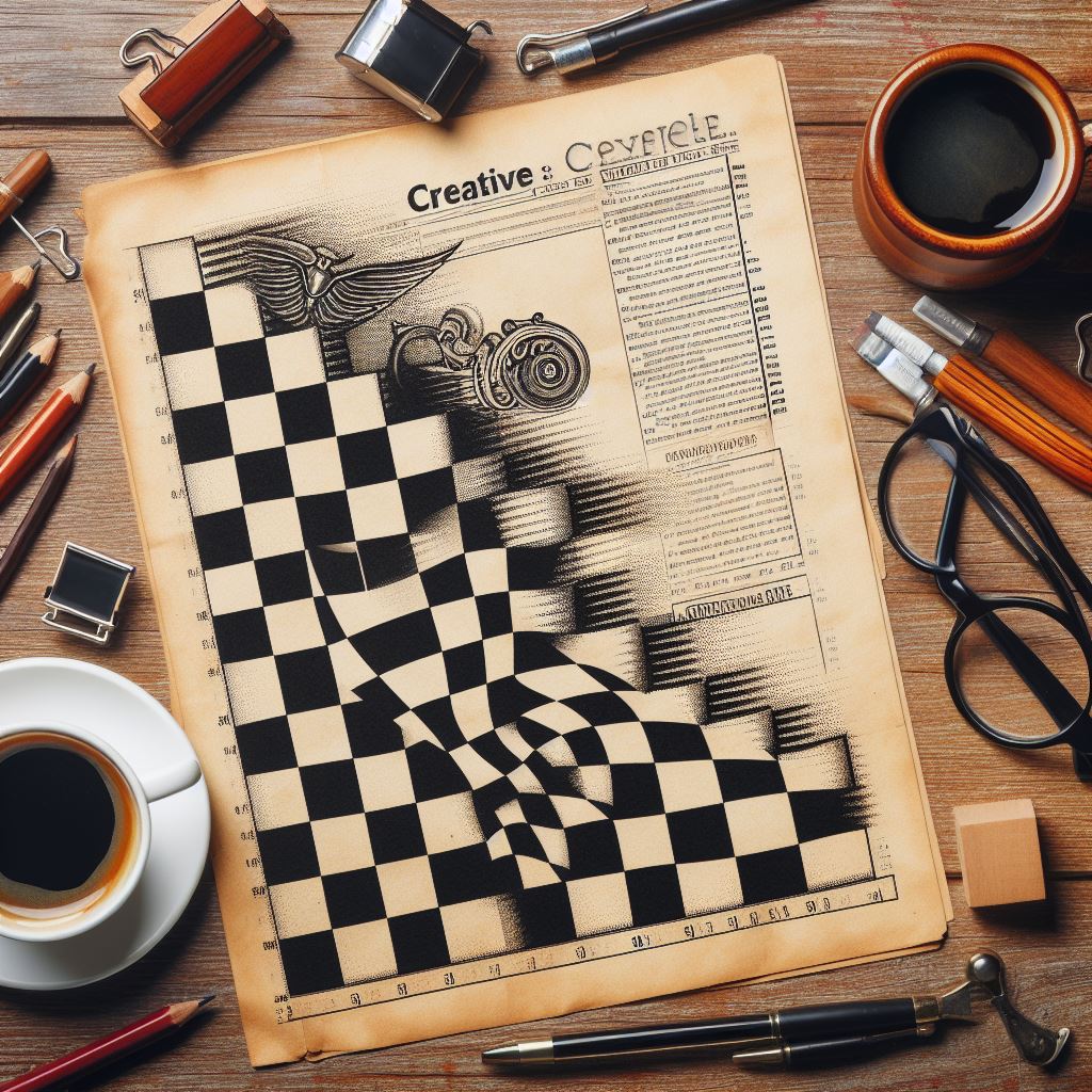 Optical Art Desk
