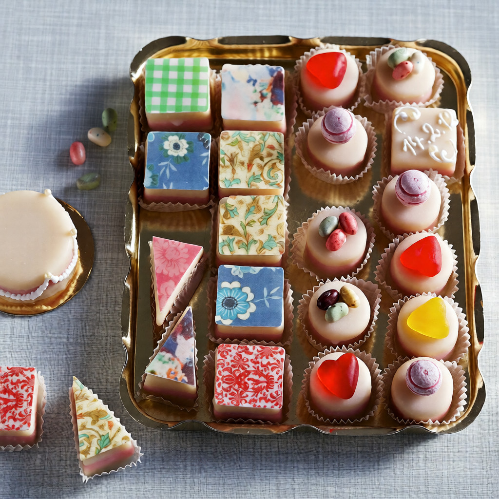 Decorated Petit Fours