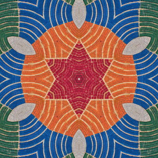 Geometric Mosaic Mandala