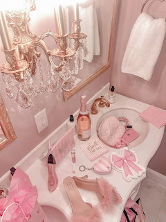 Pink Coquette Bathroom