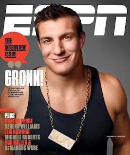 Rob Gronkowski ESPN Magazine