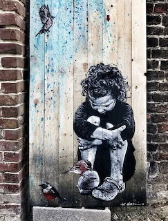 Banksy Street Art Child
