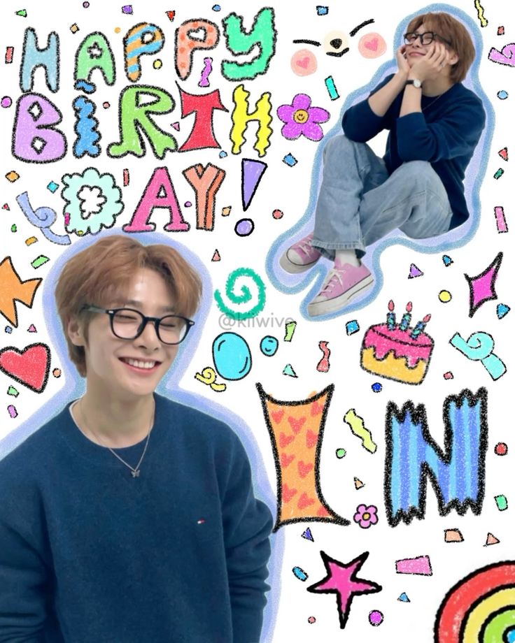 Happy Birthday Jeongin Collage