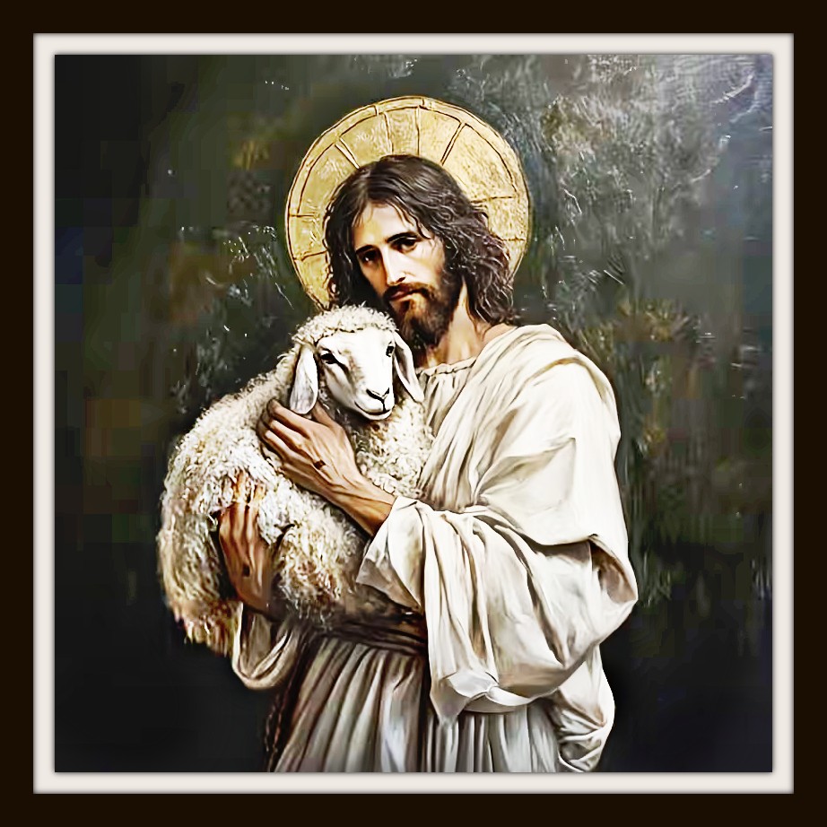 Jesus Holding Lamb