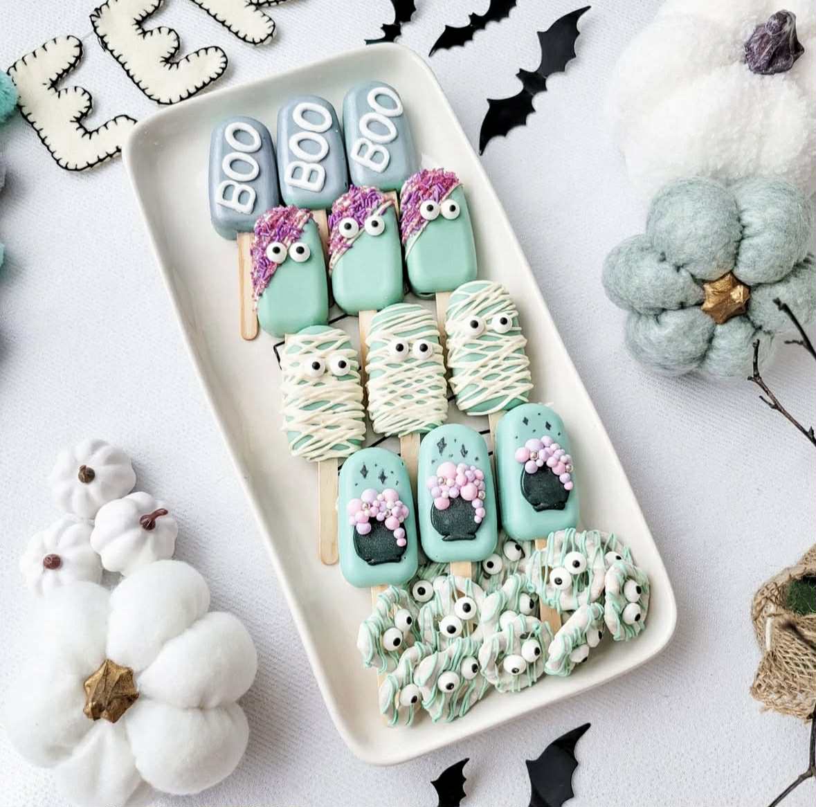 Halloween Cakesicles
