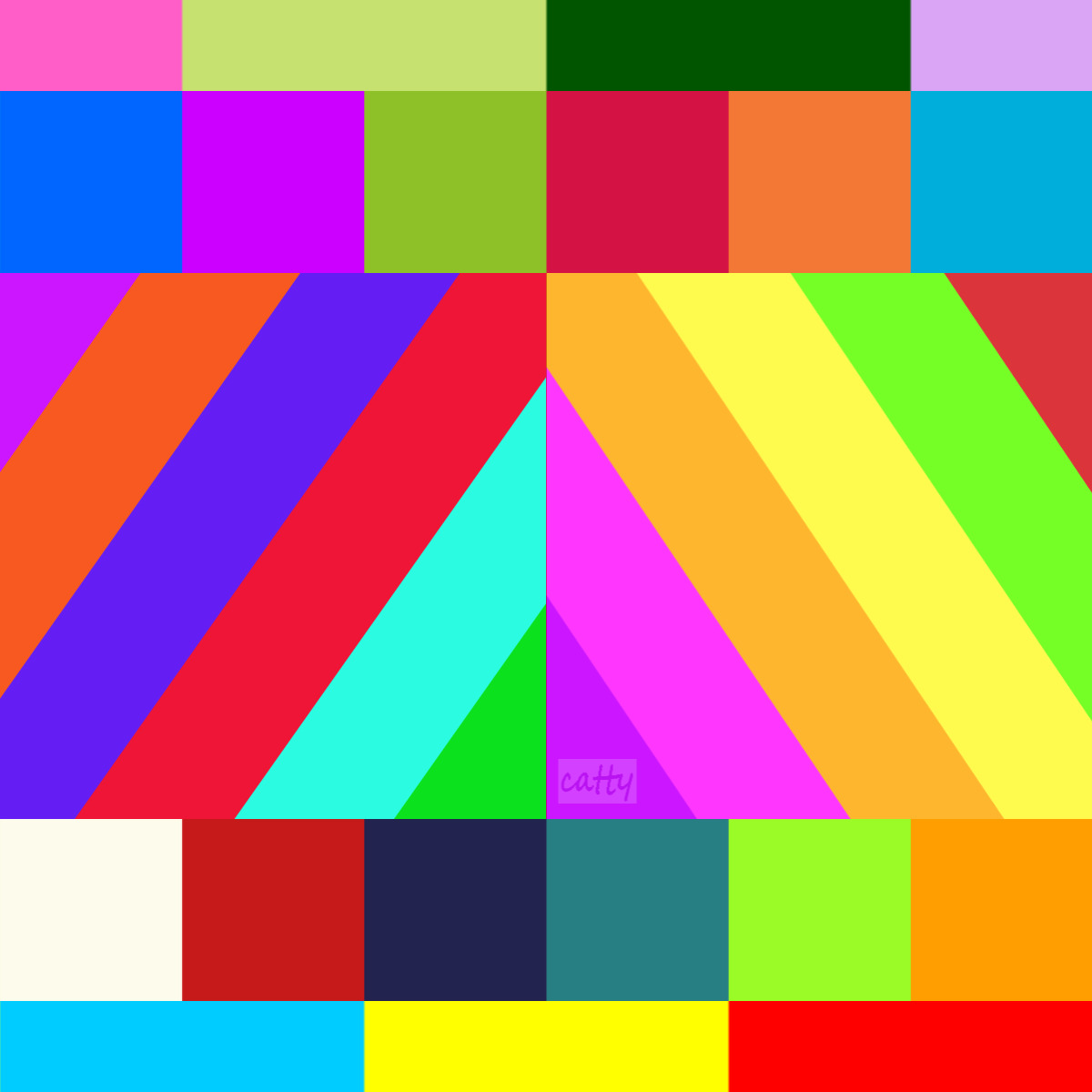 Colorful Geometric Blocks