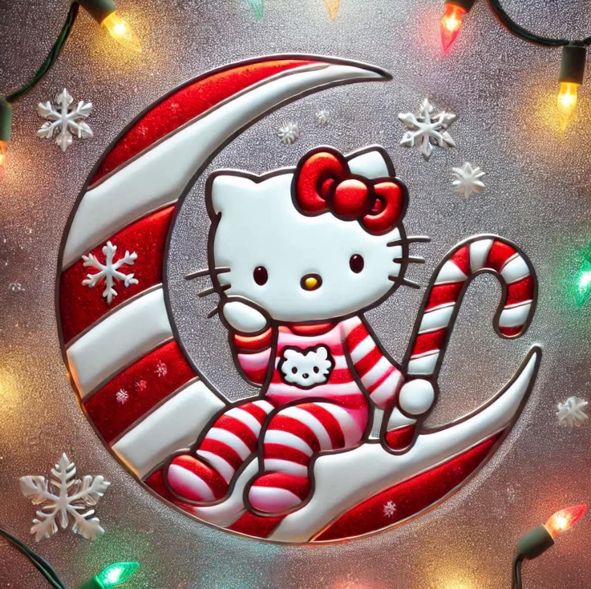 Hello Kity Christmas Moon