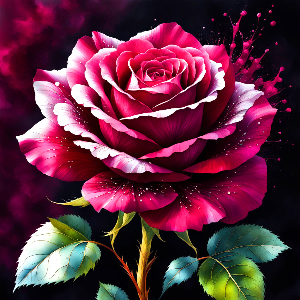 red rose
