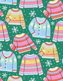 Colorful Winter Sweaters Pattern