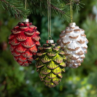 Pinecone Christmas Ornaments