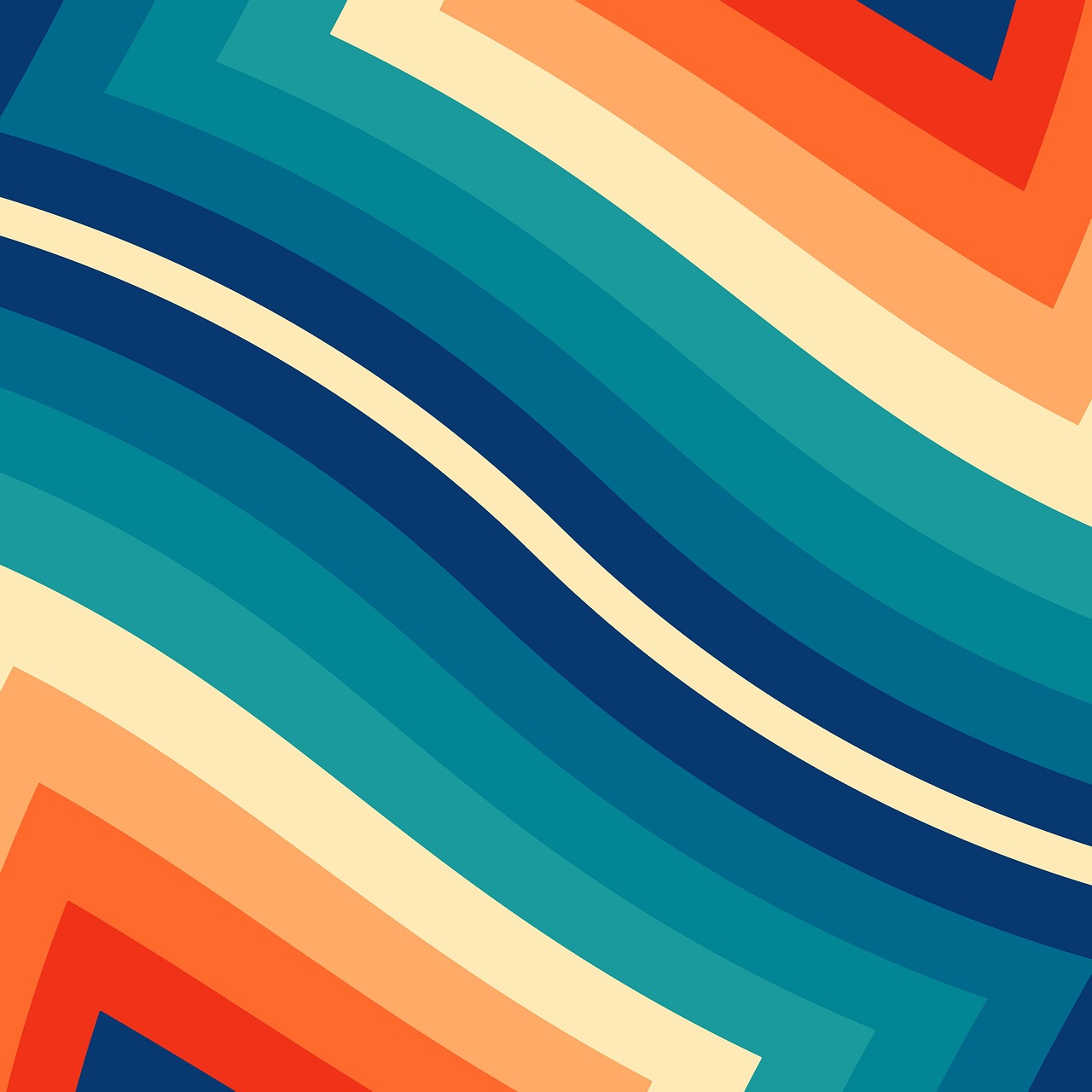 Colorful Wavy Pattern