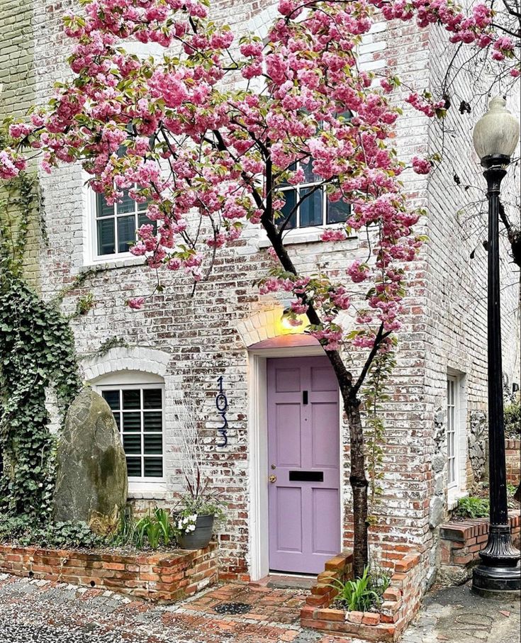 Lavender Doorway House