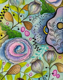 Silvana Sugai Watercolor Flowers