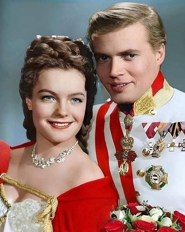 Romy Schneider and Karlheinz Böhm