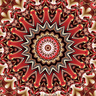 Red Gold Mandala