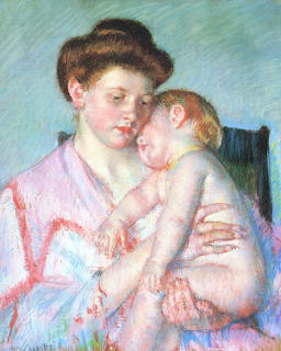 Mary Cassatt Sleepy Baby