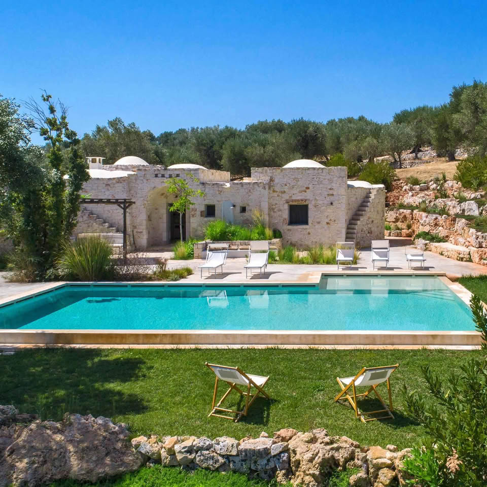 Luxury Stone Villa Pool