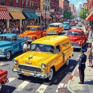 Vintage City Cars