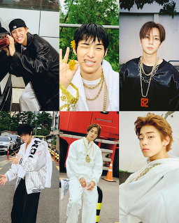 K-pop Group Collage