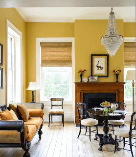 Sunny Yellow Living Room