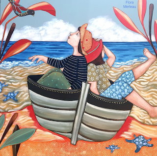 Flora Merleau Beach Boat