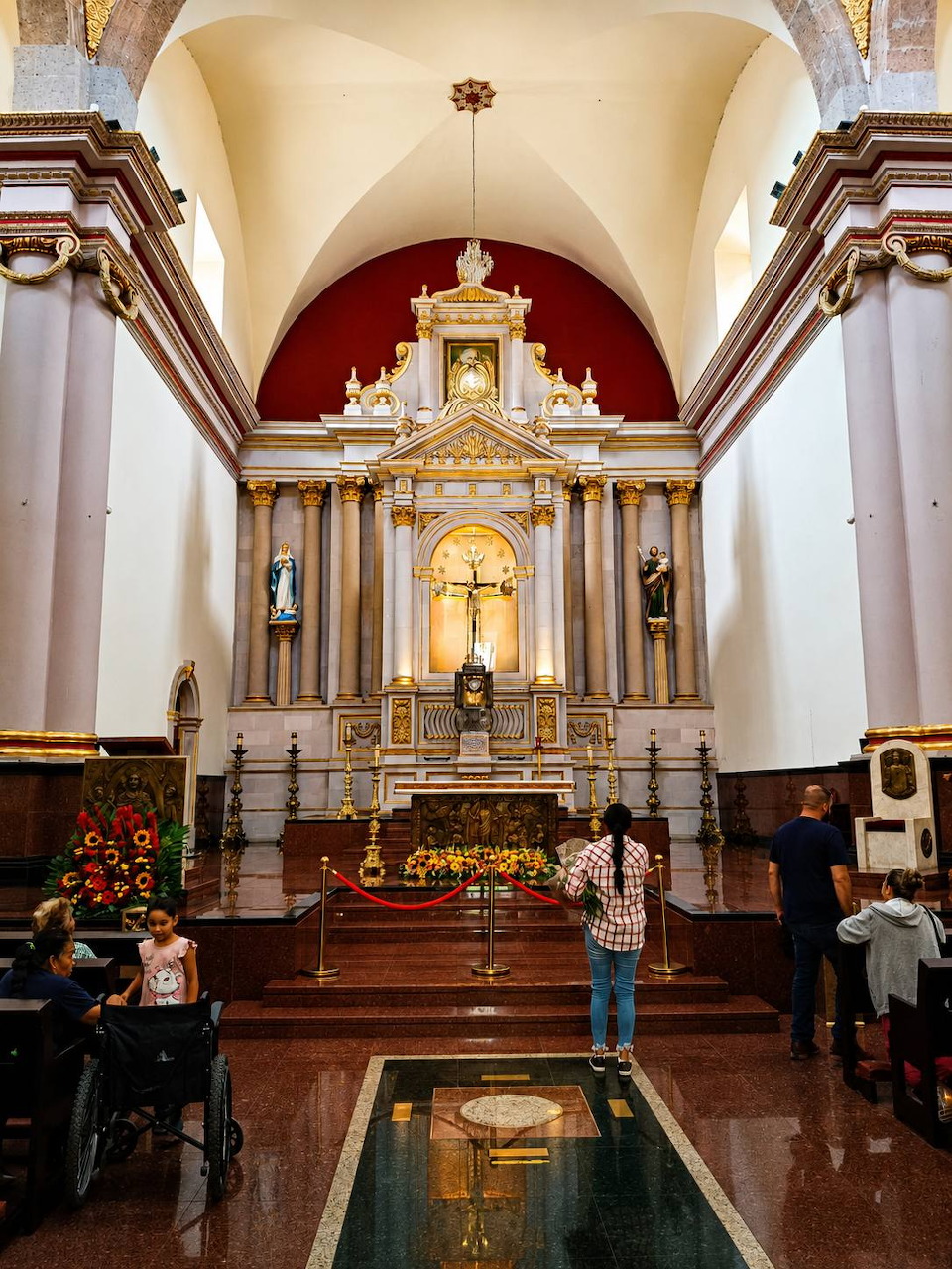 Tanhuato Church Altarpiece